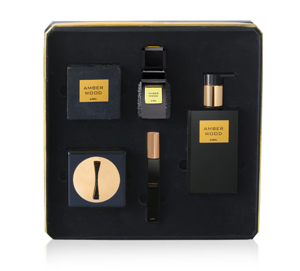 Ajmal Amber Wood Gift Set