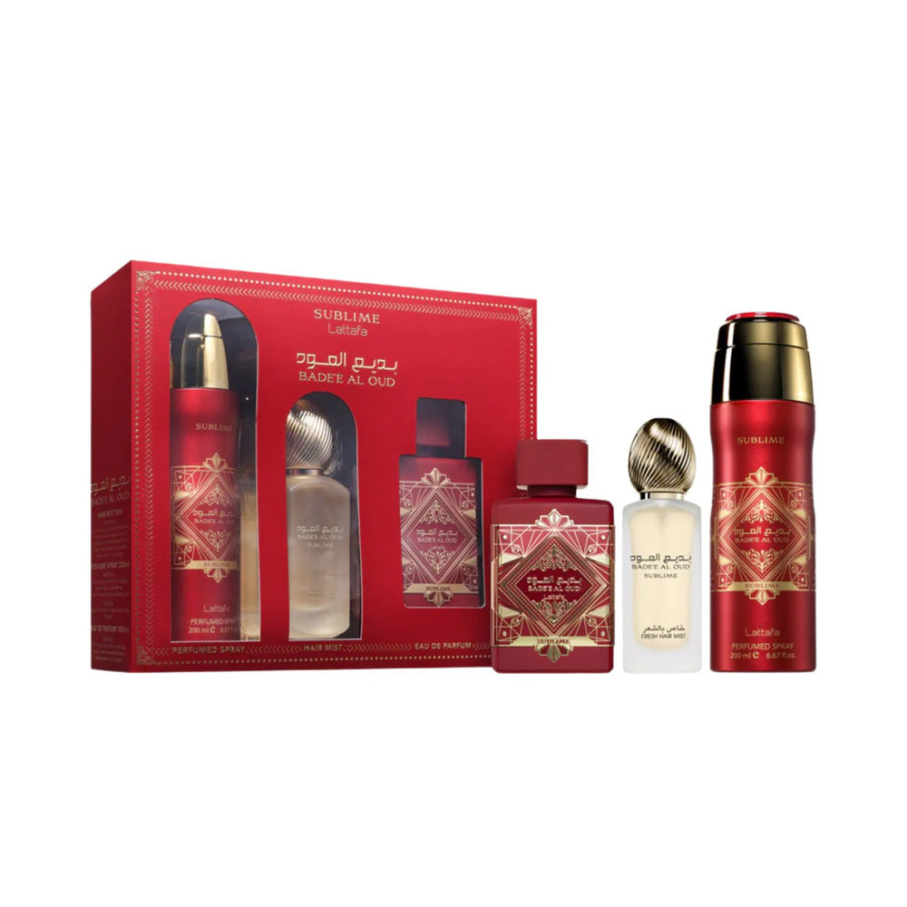 Lattafa Bade’e Al Oud Sublime Gift Set