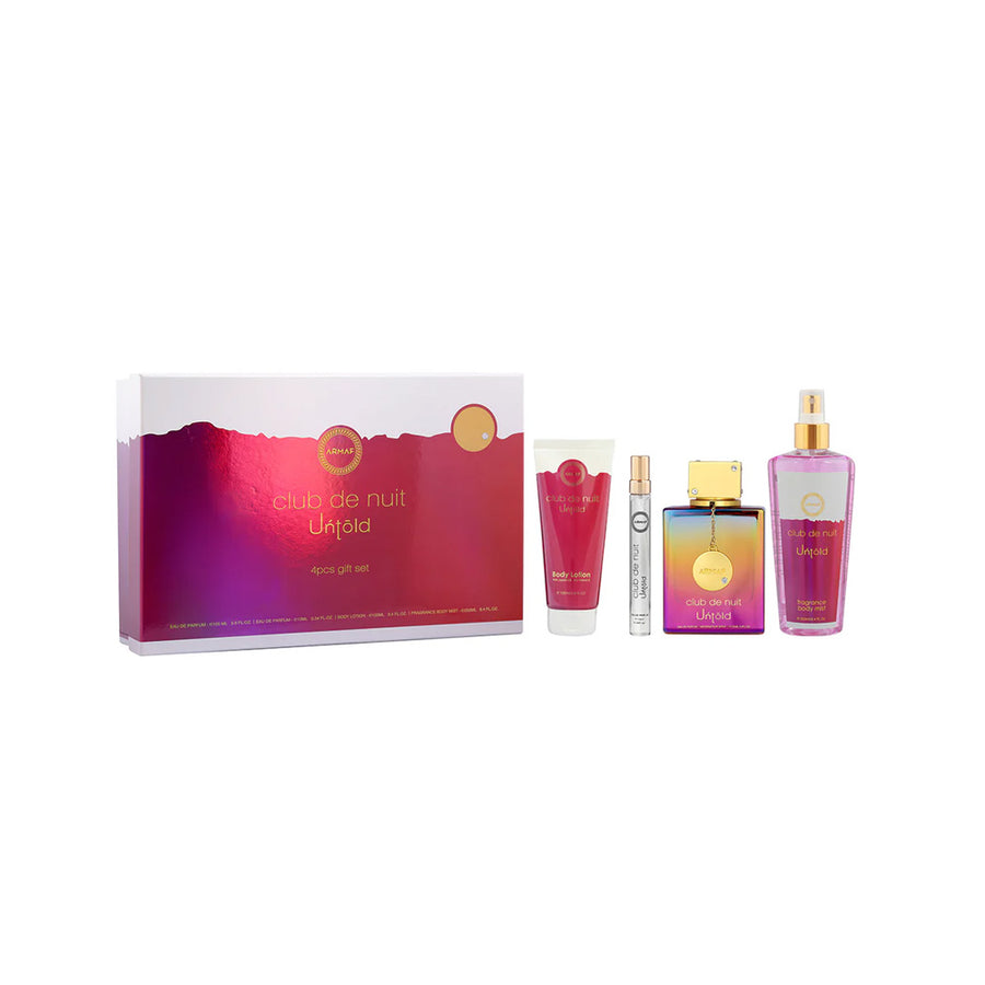 CLUB DE NUIT UNTOLD 4PCS GIFT SET