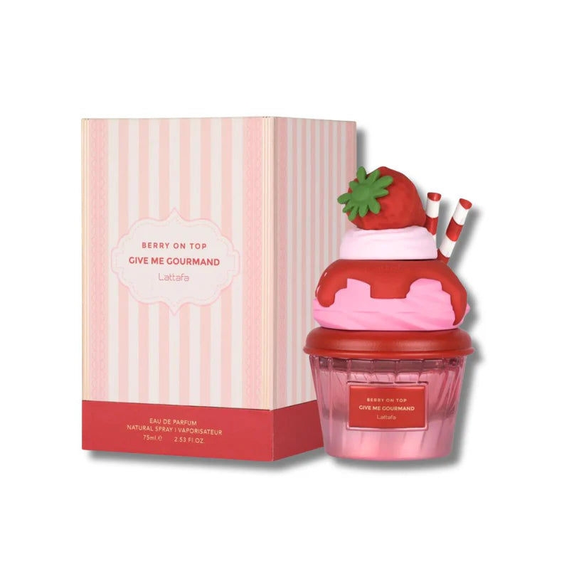 Berry on Top Eau de Parfum Spray 75ml (2.5 oz) by Lattafa