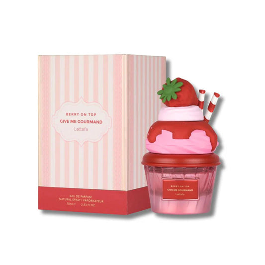 Berry on Top Eau de Parfum Spray 75ml (2.5 oz) by Lattafa