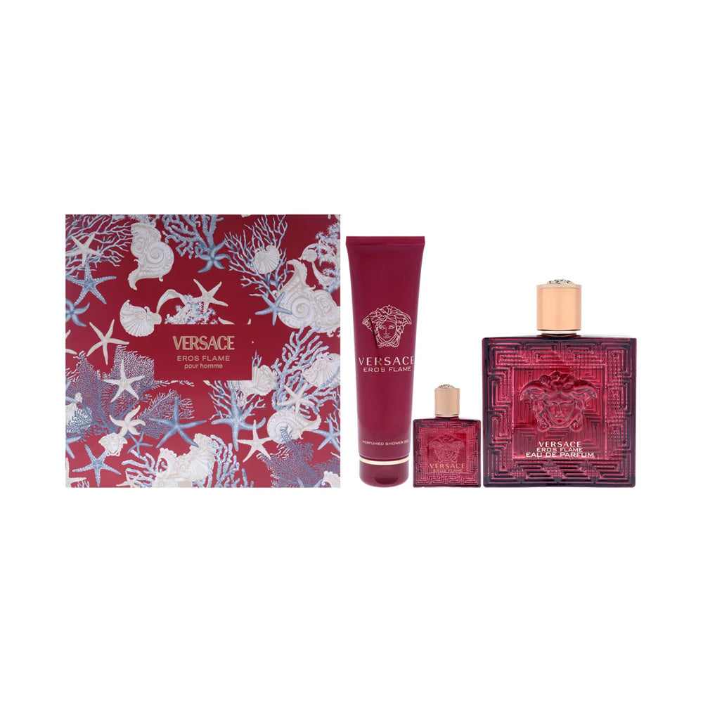 VERSACE EROS FLAME 100ML GIFT SET