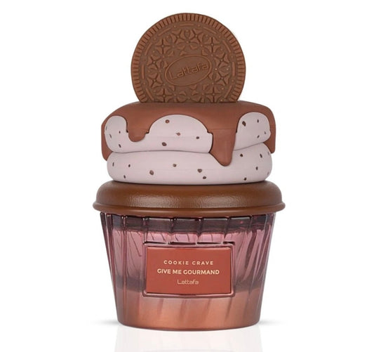 Cookie Crave Eau de Parfum Spray 75ml (2.5 oz) by Lattafa