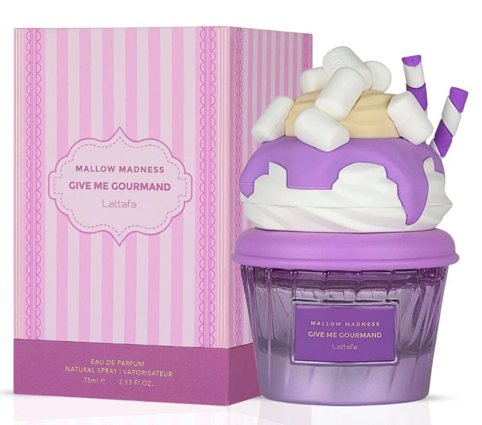 Mallow Madness Eau de Parfum Spray 75ml (2.5 oz) by Lattafa