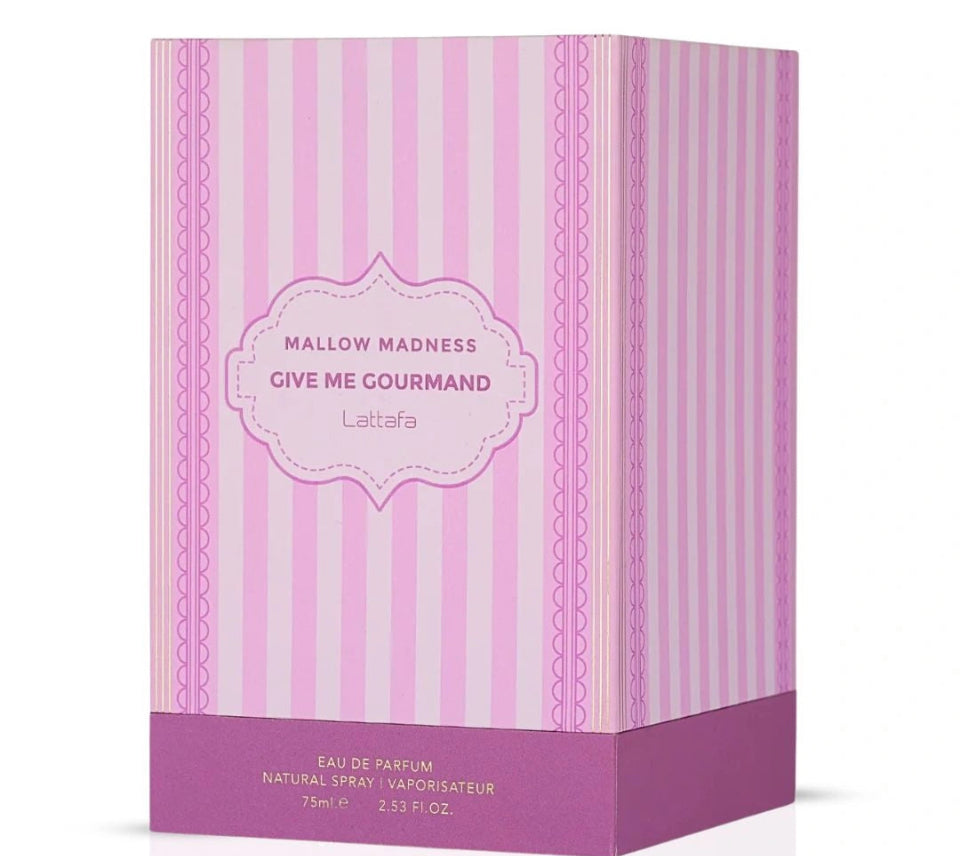 Mallow Madness Eau de Parfum Spray 75ml (2.5 oz) by Lattafa