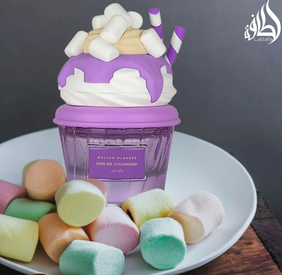 Mallow Madness Eau de Parfum Spray 75ml (2.5 oz) by Lattafa