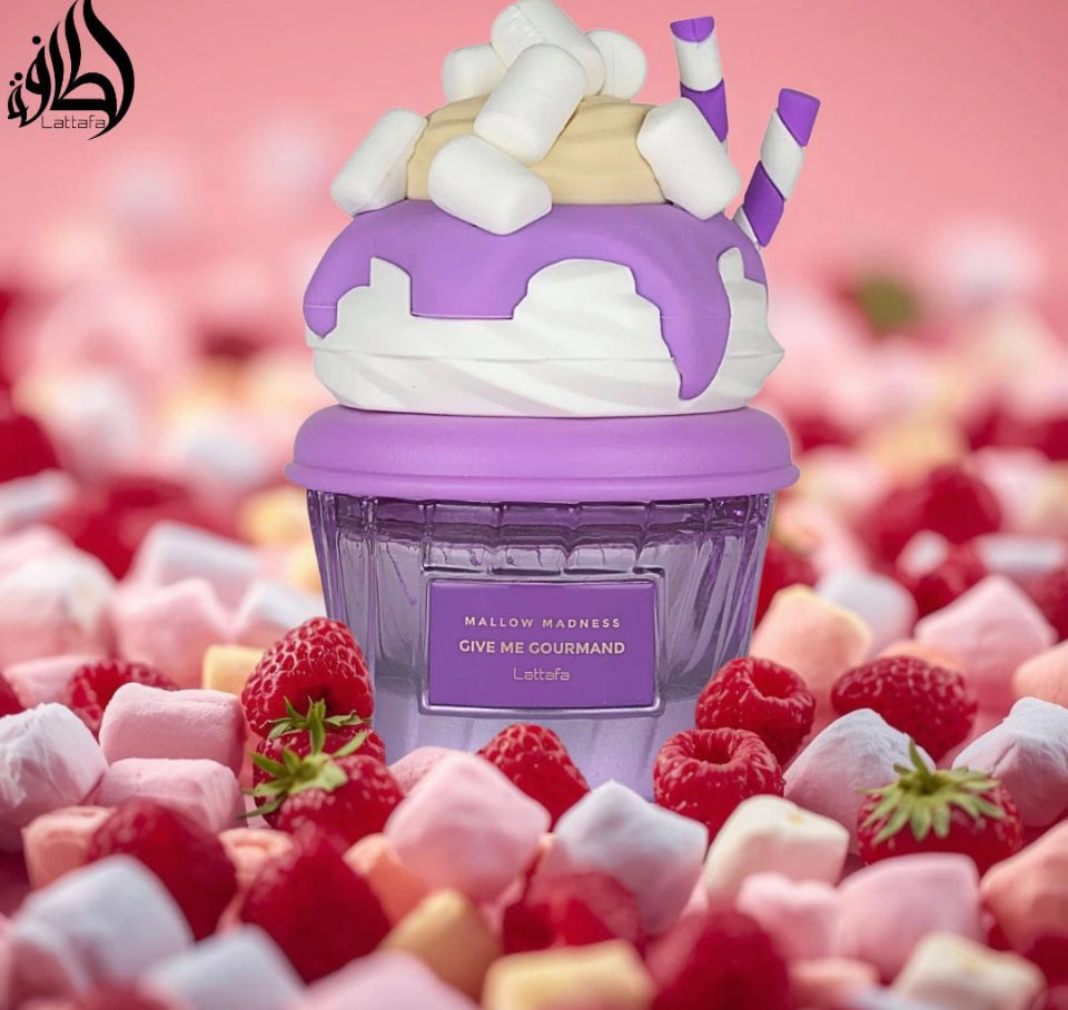 Mallow Madness Eau de Parfum Spray 75ml (2.5 oz) by Lattafa