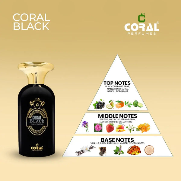 Coral Black For Women